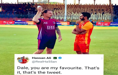 Dale Steyn, You Are My Favourite - Hassan Ali