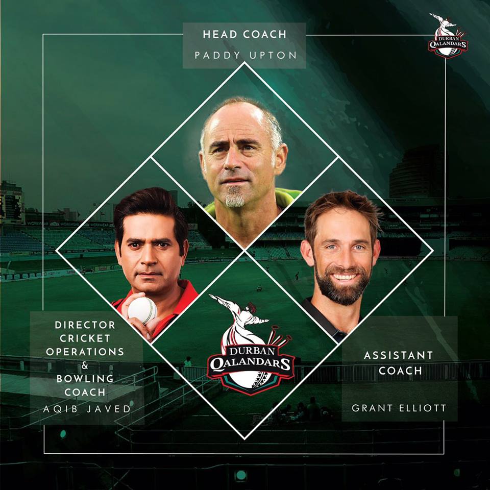 Durban Qalandars Announced Their Coaching Staff For T20GL