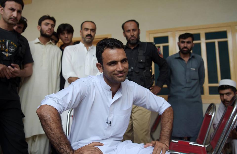 Fakhar Zaman At His Place Of Residence