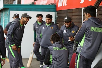 First Day Of Pakistan Cricket Team Training Session In England