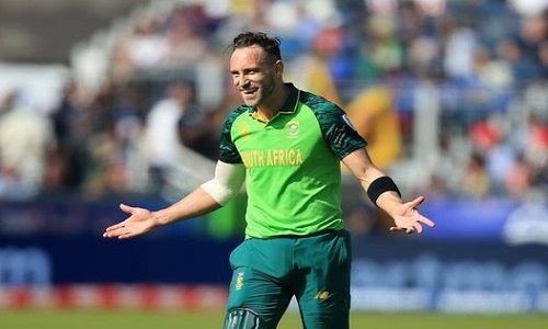 Former Captain Of South Africa Faf Du Plessis Will Play HBL PSL 5 For Peshawar Zalmi