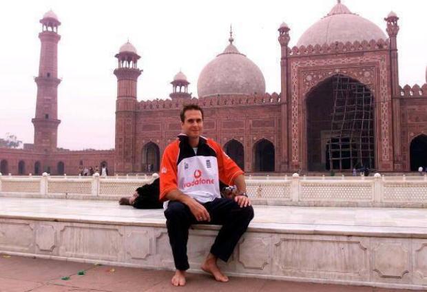 Good Old Days - Michael Vaughan Former Cricket & Captain in Badshahi Mosque
