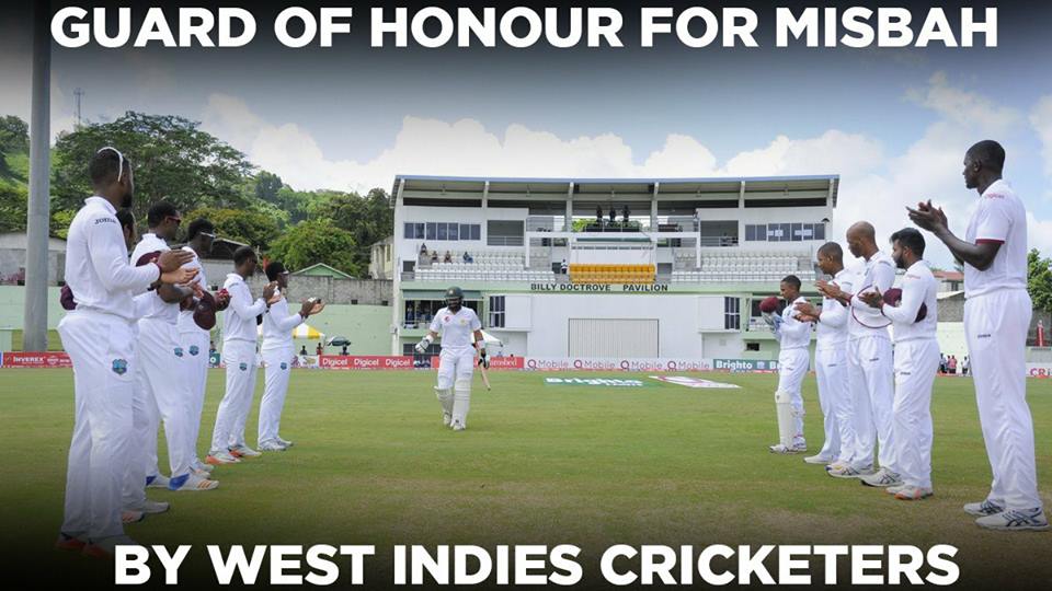 Guard Of Honor For Misbah