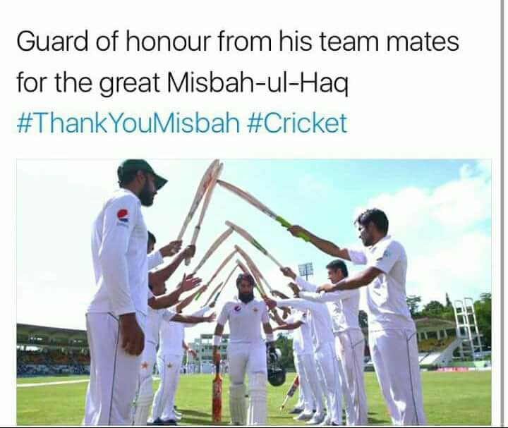 Guard Of Honor From Teammates