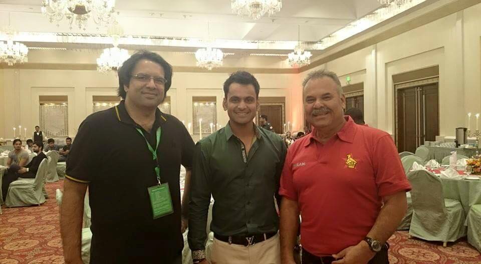 Hafeez With Dalner Whatmore Head Coach Of Zimbabwe
