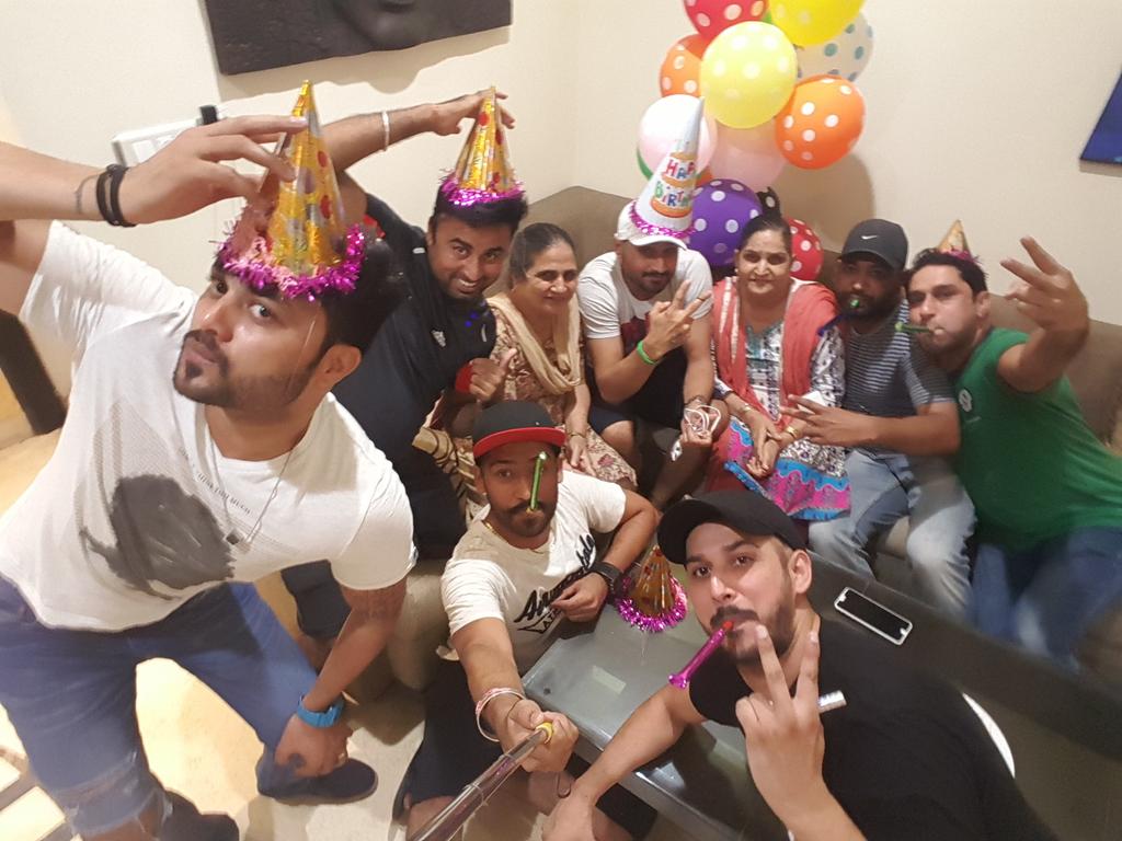 Harbhajan Singh Celebrates His Birthday