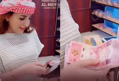 Hareem Shah Posts Another Video With A Heavy Cash