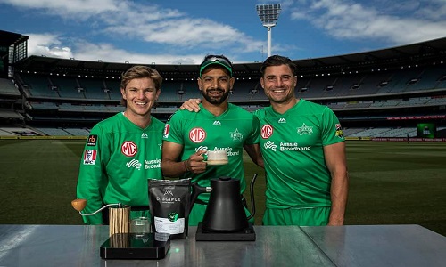 Haris Rauf Visits Love Cafe Of Marcus Stoinis And Adam Zampa At MCG