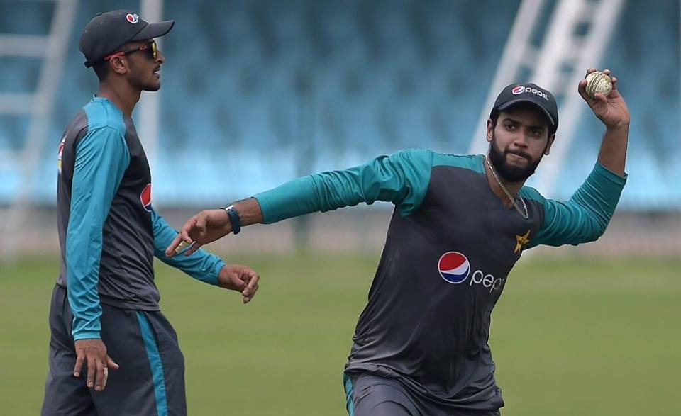 Hasan Ali & Imad Wasim During Practice Session