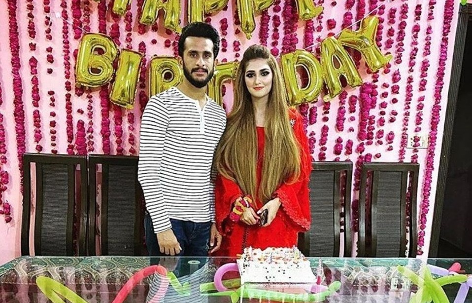 Hassan Ali Celebraing Wife's Birthday
