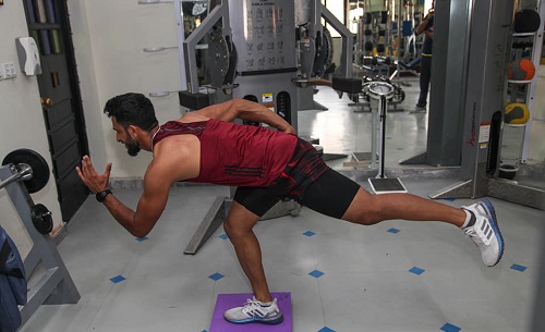 Hassan Ali Working Hard On His Fitness At NCA Lahore