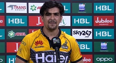 Hazratullah Zazai Gets The Player Of The Match Award