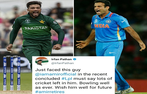 I Must Say Alot Of Cricket Left In Mohammad Amir - Irfan Pathan