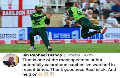 Ian Bishop Praises Haris Rauf To His Wonderful Catch