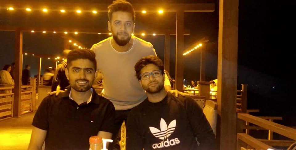 Imad Wasim Shares Some Clicks With Babar Azam And Imam Ul Haq