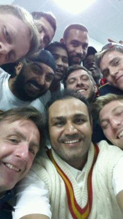 Indian Cricketer Virender Sehwag