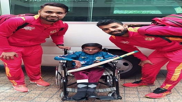 Islamabad United Players Meet Their Special Fan At Lahore