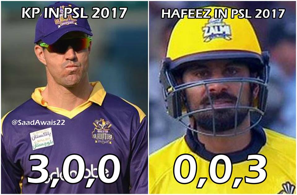 KP vs Hafeez In PSL 2017