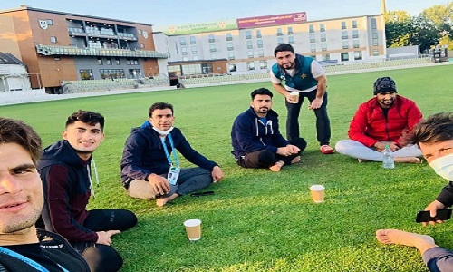 Khyber Boys Enjoying Tea Together