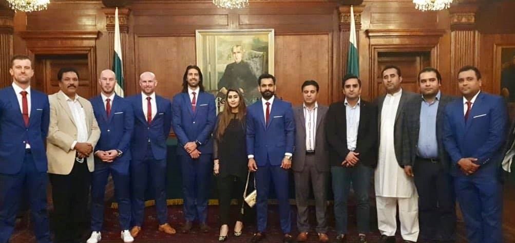 Lahore Qalandars Team Dinner At Governor House Punjab