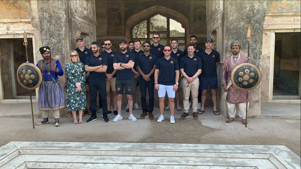 MCC Squad Today Visited Lahore Fort