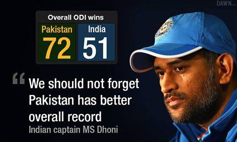 MS Dhoni Comments After Defeat Pakistan In Match