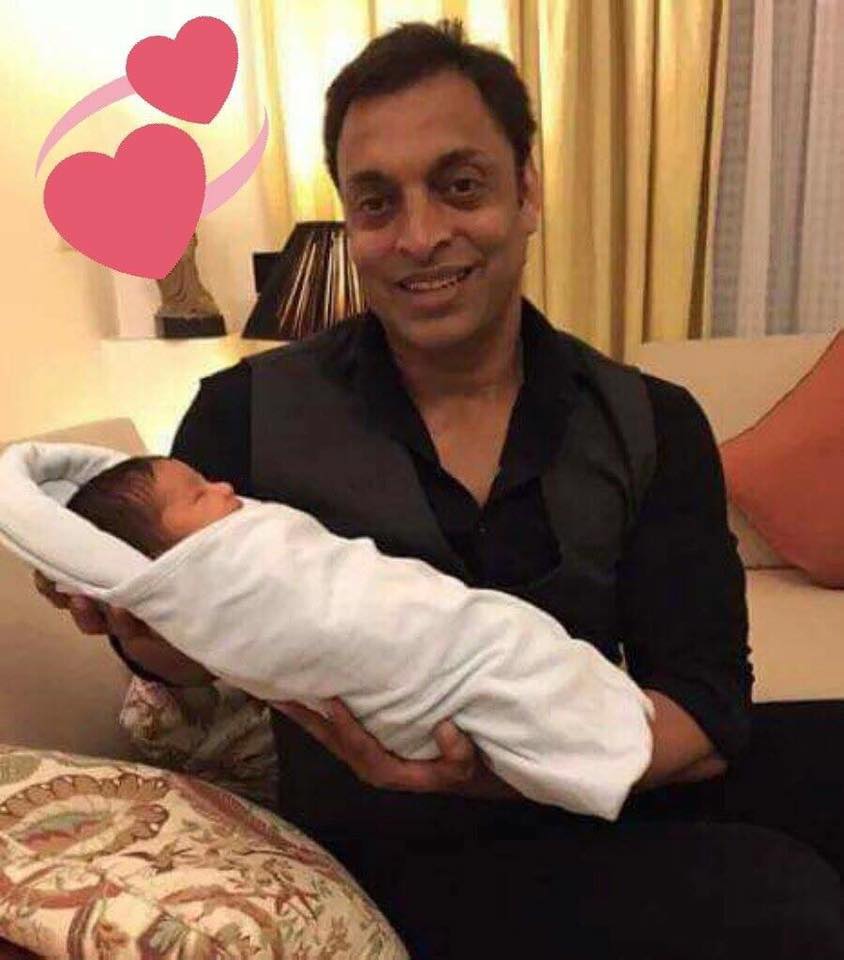 Masha Allah! Shoaib Akhtar Become A Father