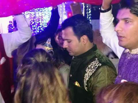 Mehndi Pictures Of Cricketer Sharjeel Khan In Bahawalpur