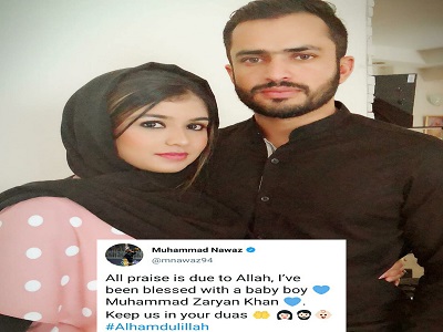 Mohammad Nawaz Blessed With A Baby Boy