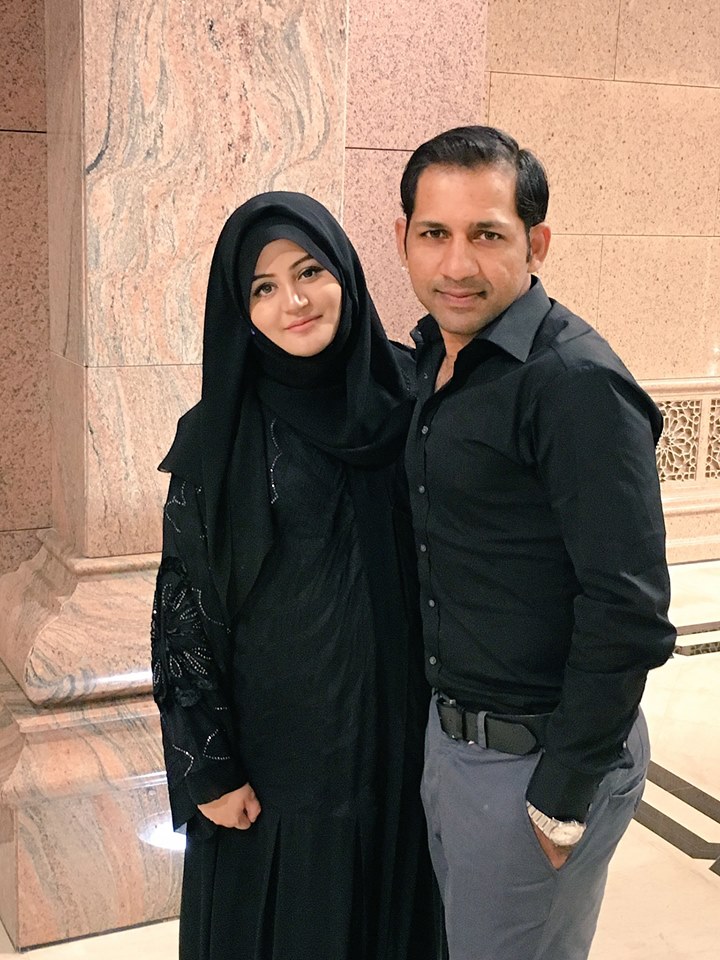 Mr And Mrs Sarfraz Ahmed