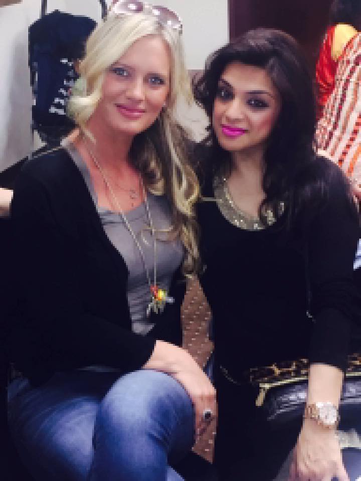 Mr's Akram Pictured with Mr's Azhar Mehmood