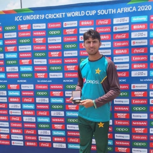 Muhammad Waseem Is Man Of The Match In First Match Of U-19 CWC
