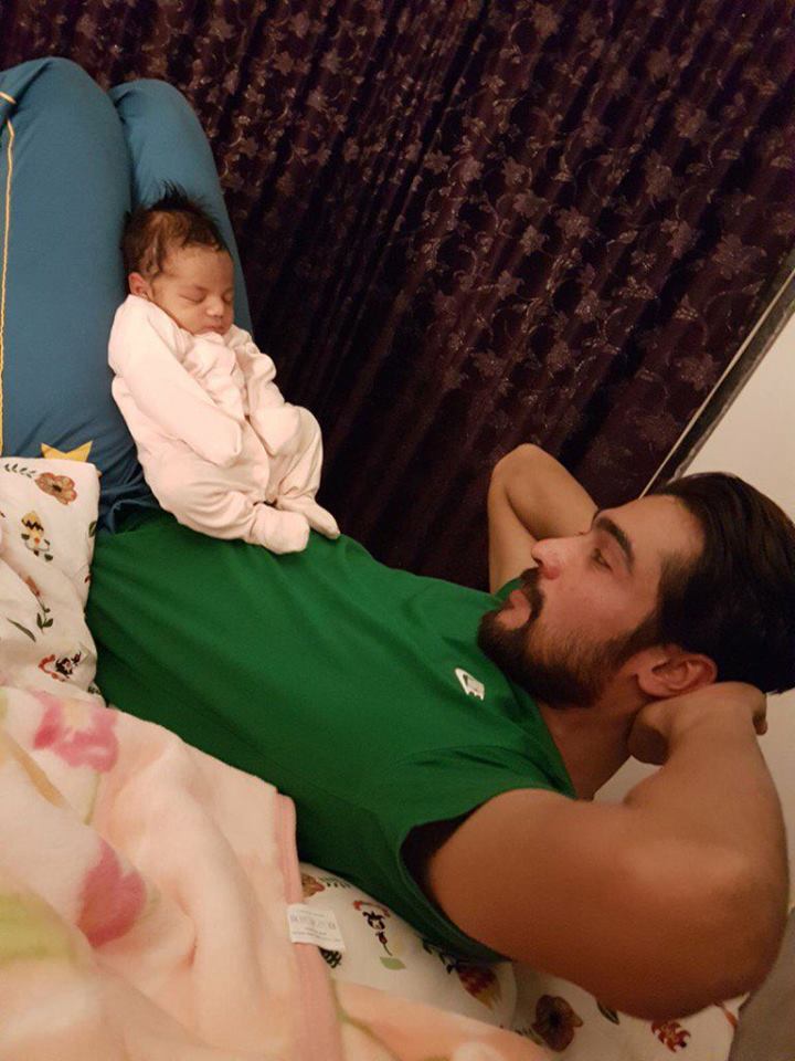 Muhammed Amir With His Princess