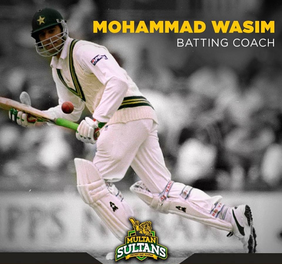 Multan Sultans Appoints Mohammad Wasim As A Batting Coach