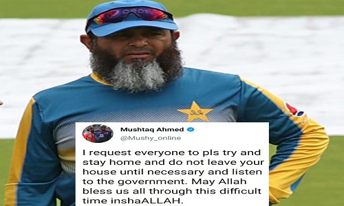Mushtaq Ahmed Requests Everyone To Stay At Home And Don't Leave Your Houses