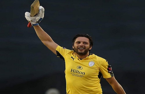 On This Day 2017, Shahid Afridi Smashed His First Ever T20 Hundred In Natwest T20 Blast