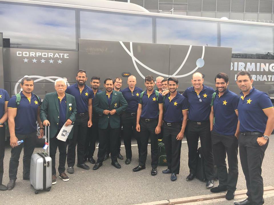 Pakistan Cricket Team Arrived In England For Champions Trophy