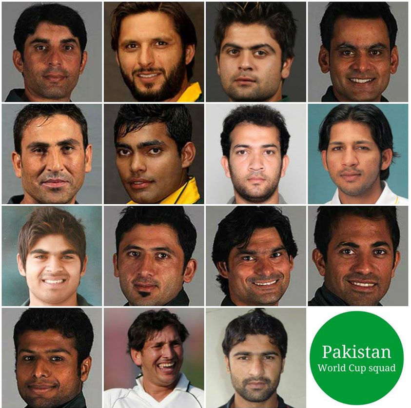 2015 cricket world cup pakistan squad