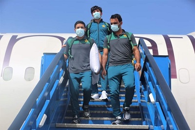 Pakistan Team Arrived West Indies