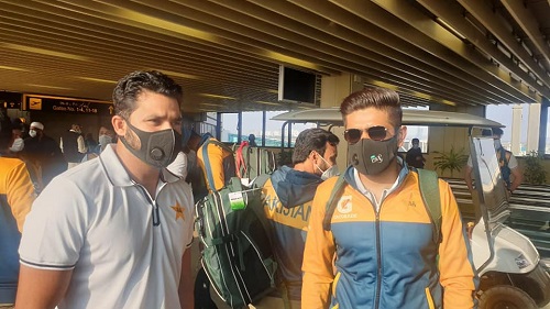 Pakistan Team Arrives In Karachi To Play 1st Test Against South Africa