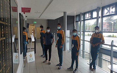 Pakistan Team Has Reached Manchester To Play First Test Match Against England