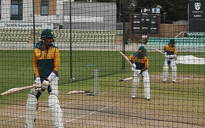 Pakistan Team Training Session In Worcester, England