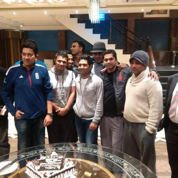 Pakistani Cricket Team Celebrates Asad Shafiq Birthday