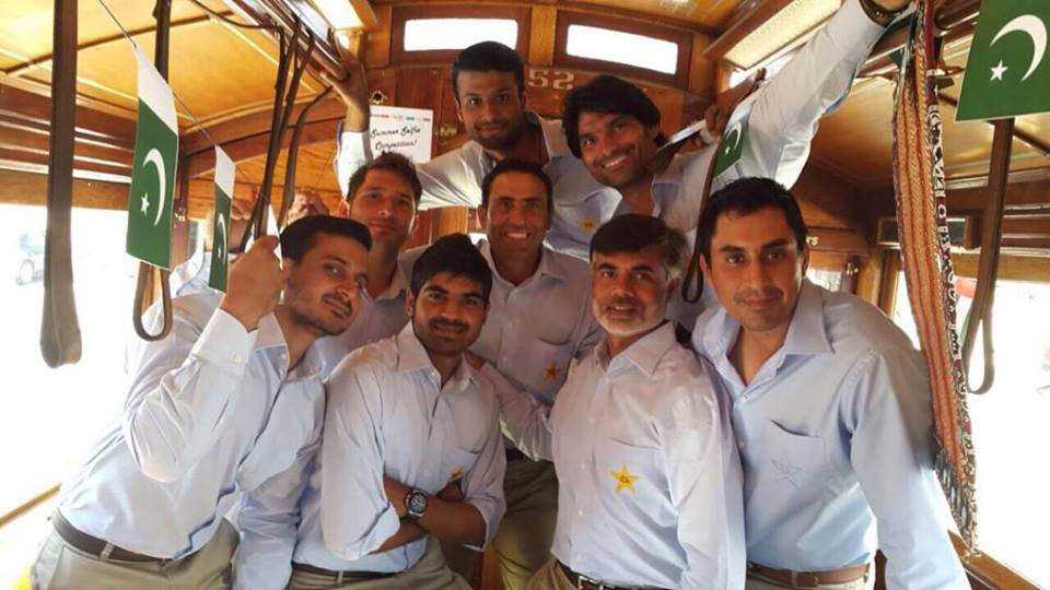 Pakistani Cricket Team Having Fun in Christchurch