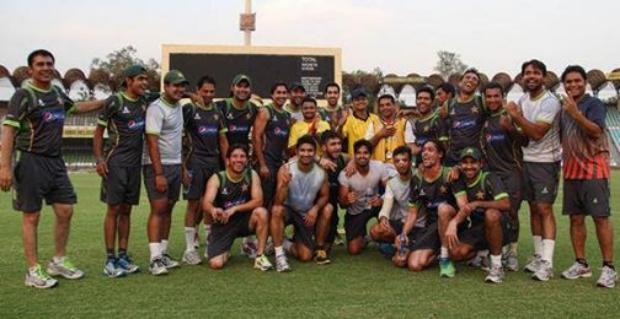 Pakistani Players At PCB's Summer Camp