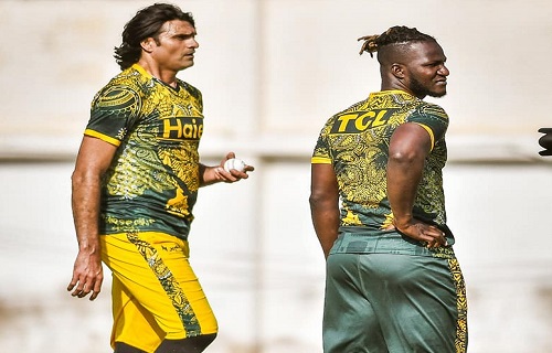 Peshawar Zalmi Start His Practice Session At National Stadium, Karachi