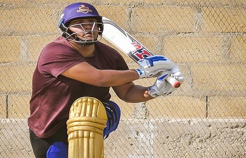 Practice Session Of Quetta Gladiators At National Stadium, Karachi