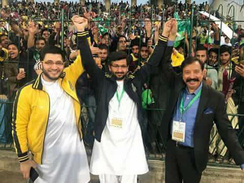 Rana Fawad Was In The Ground To Support Pakistan Cricket