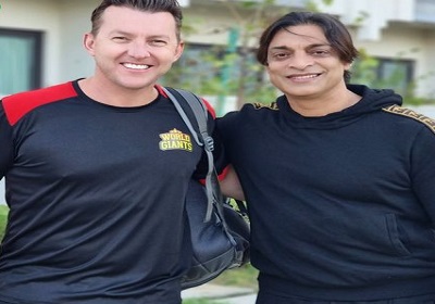 Reunion Of Two Fastest Bowler Of The Cricket World