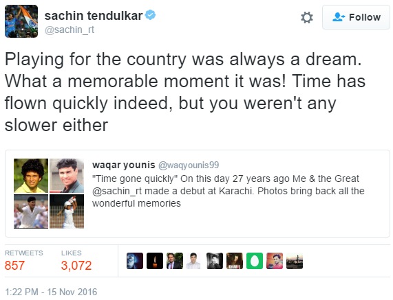 Sachin Tendulkar Tweet